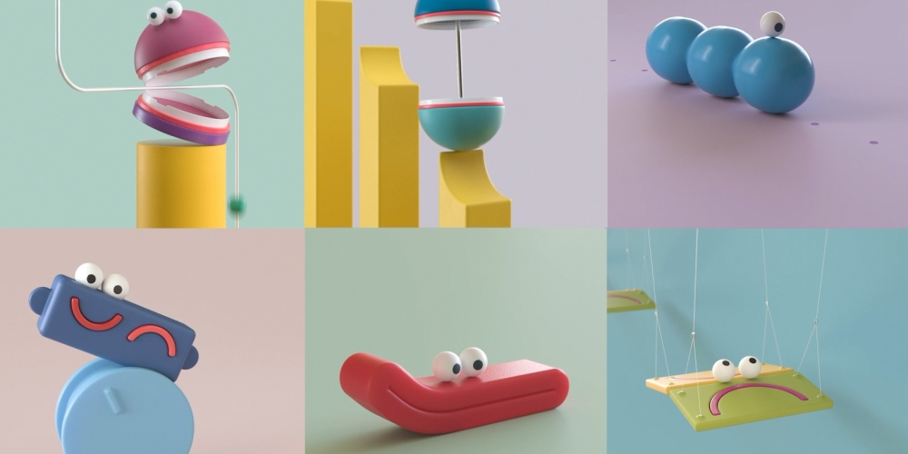 Animated loops by Lucas Zanotto