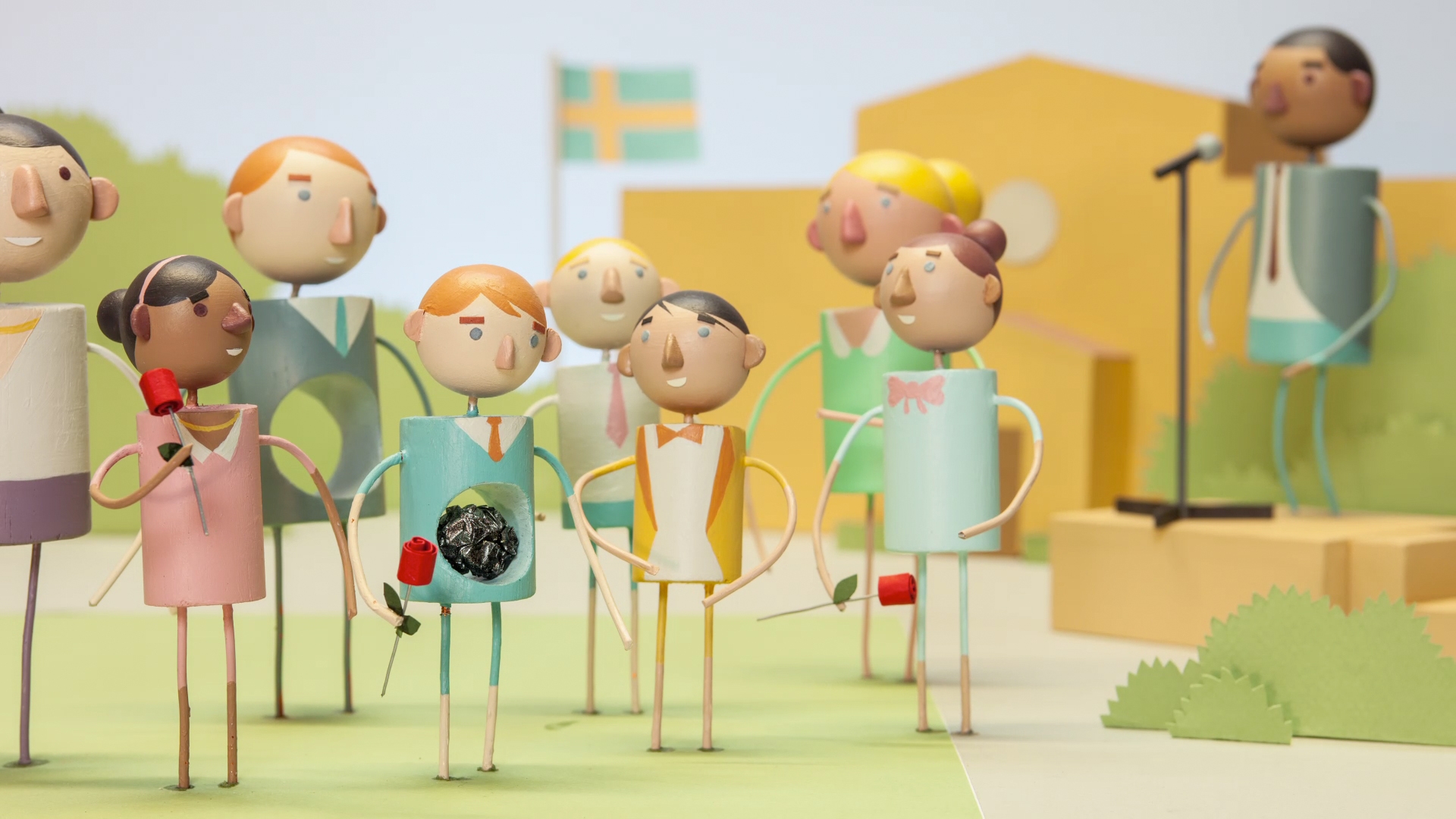 Dockanimation för BRIS