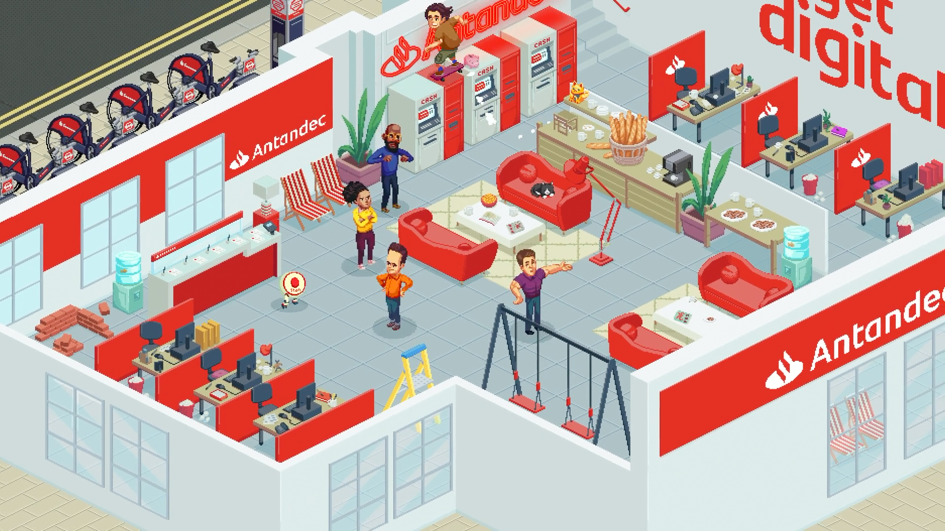 Santander Virtual Venture directed by BAT COLLECTIVE